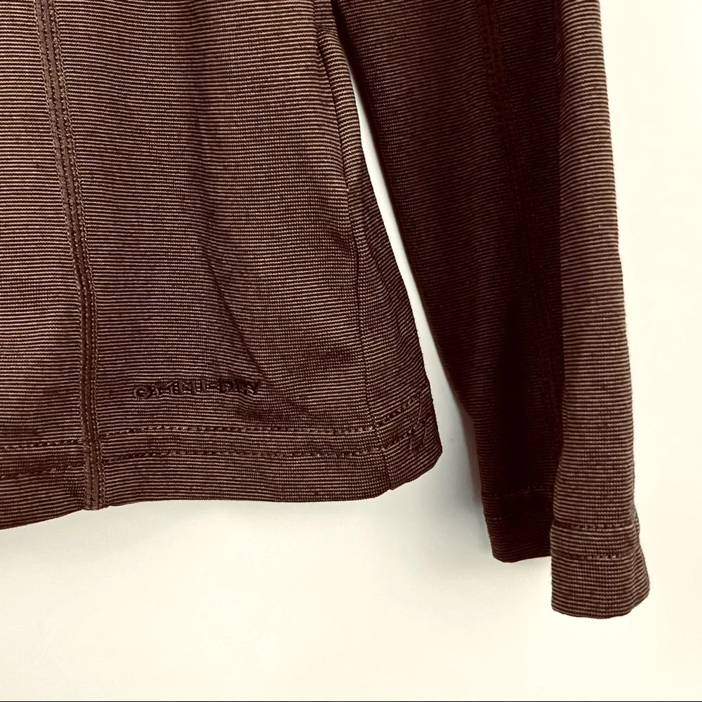 COLUMBIA Titanium Omni-Dry long sleeve base layer brown top Women’s XL - Picture 5 of 6